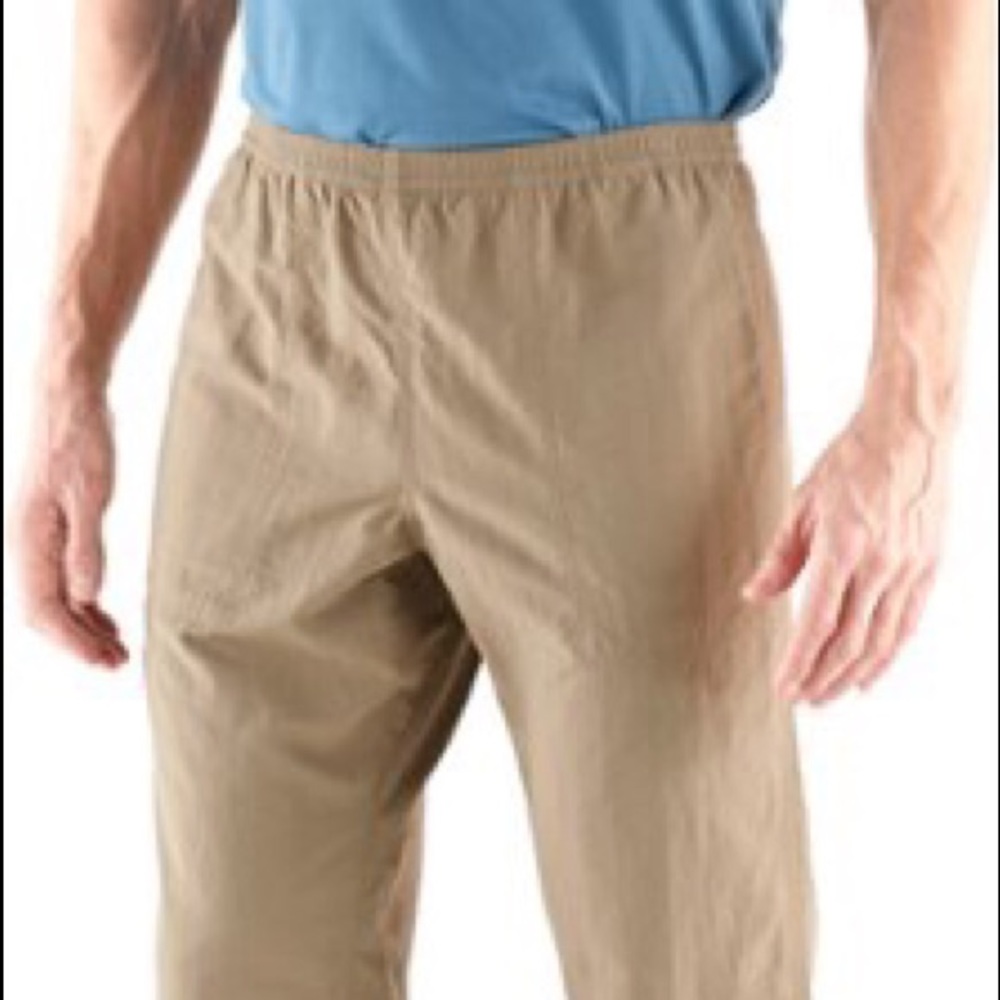 Patagonia tan baggies pants